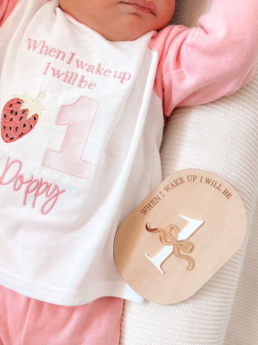 Personalised cotton pyjamas