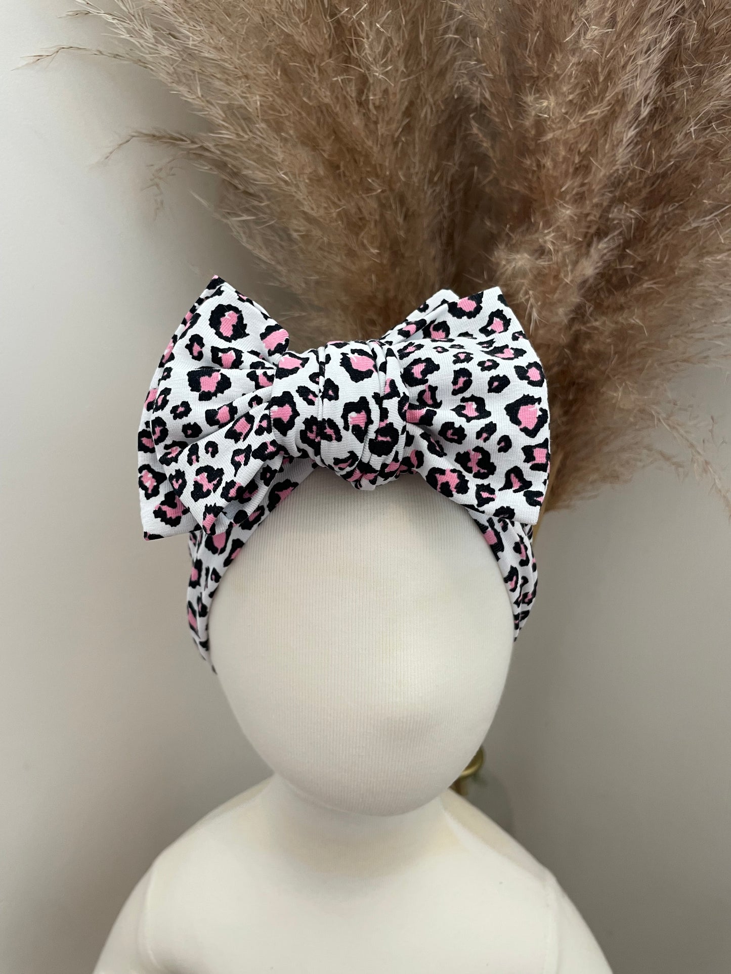 Oversized topknot headband