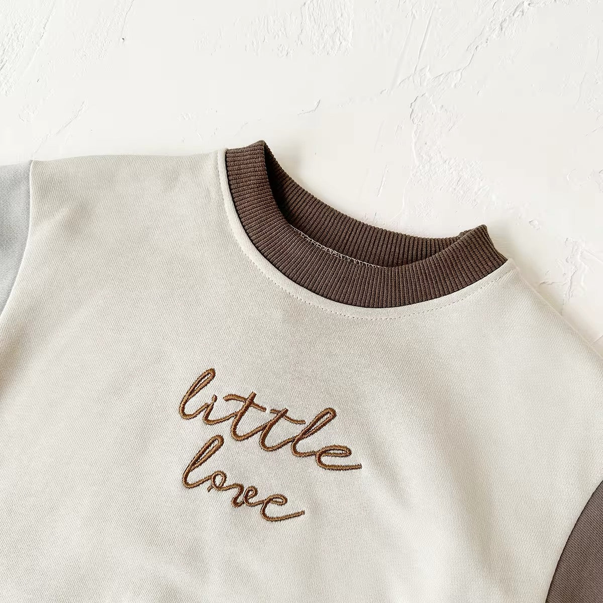 Little love sweatshirt rompers - colour