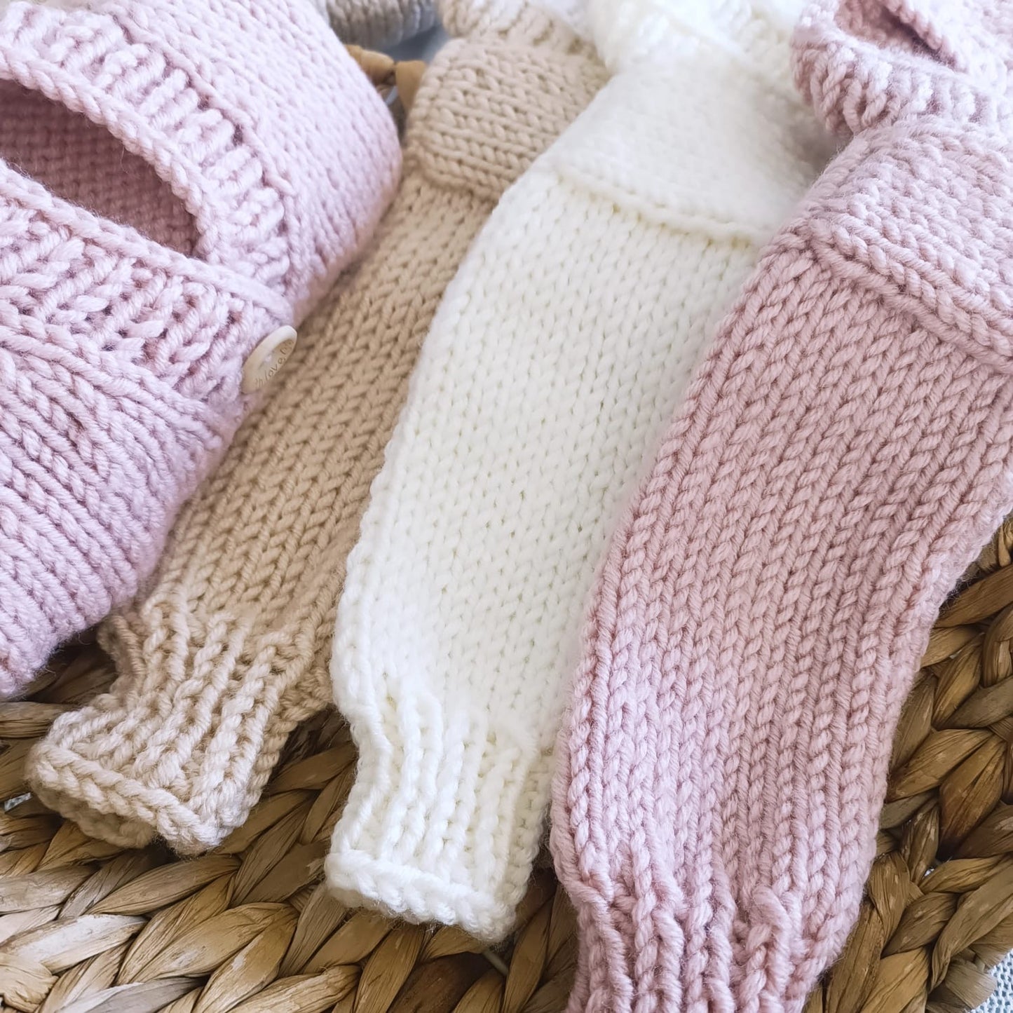 Plain Handmade cardigans (PREORDER)