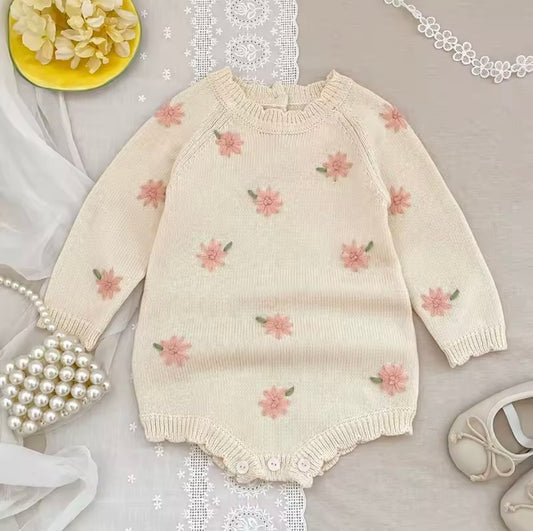 The Felicity knitted romper