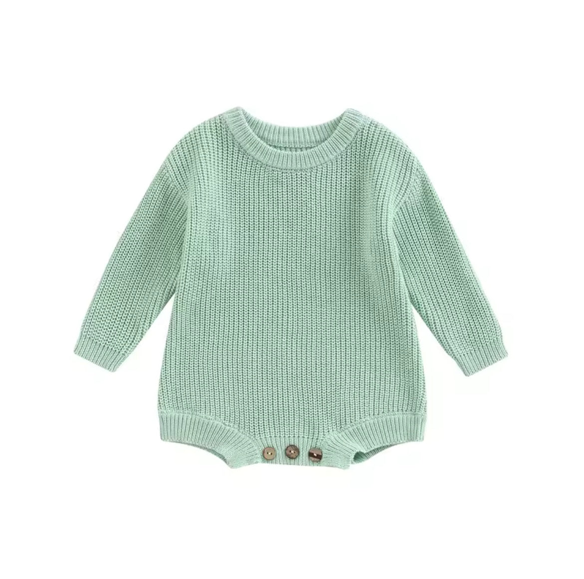 Personalised knitted rompers