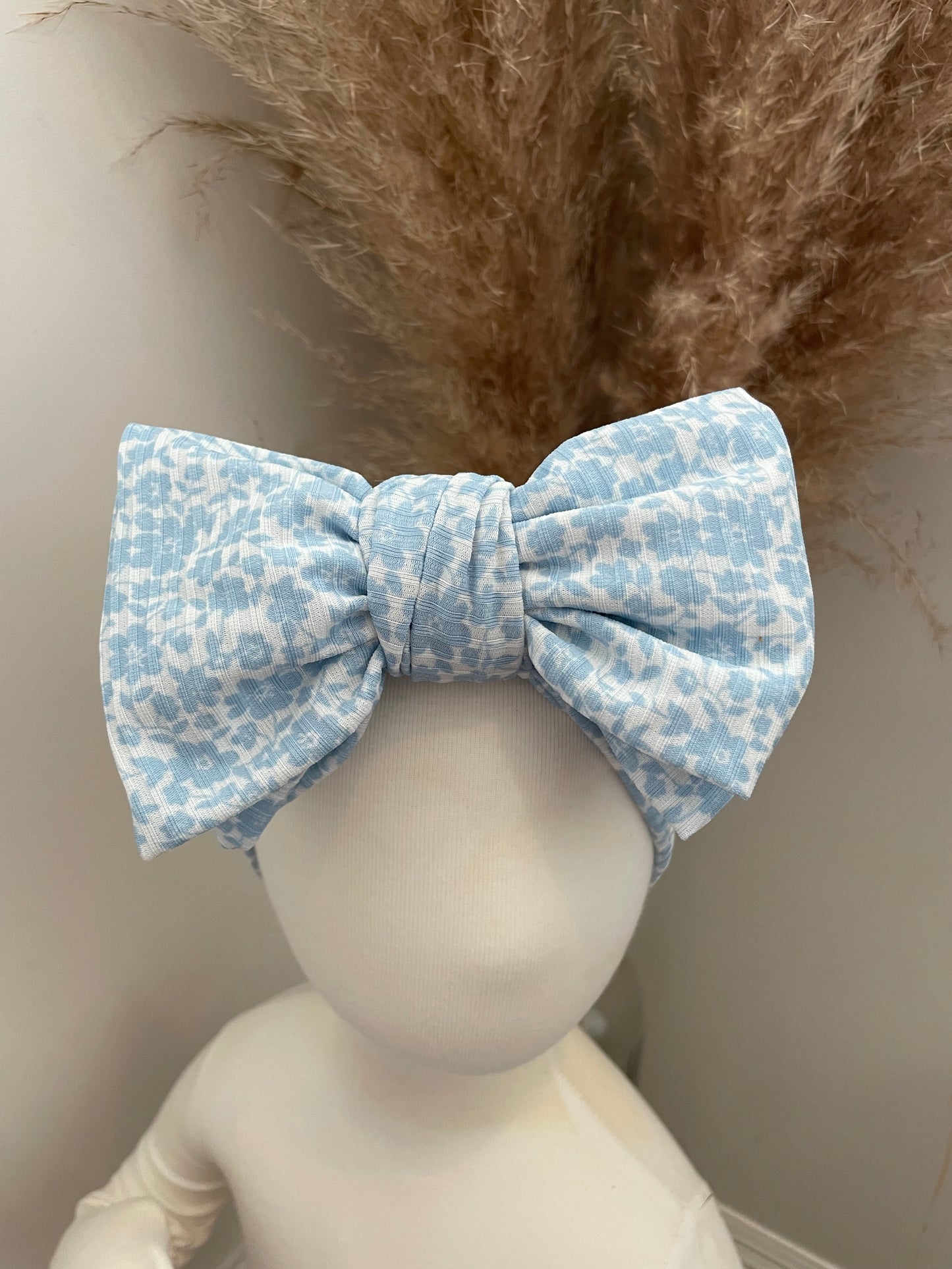 Oversized topknot headband