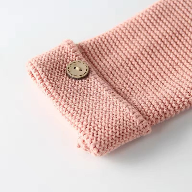 Pink cardigan