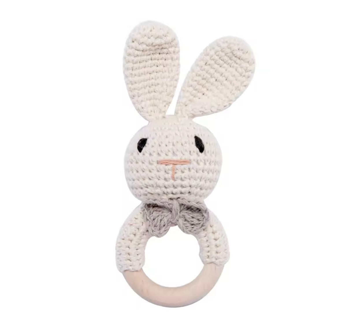 Crochet baby rattles