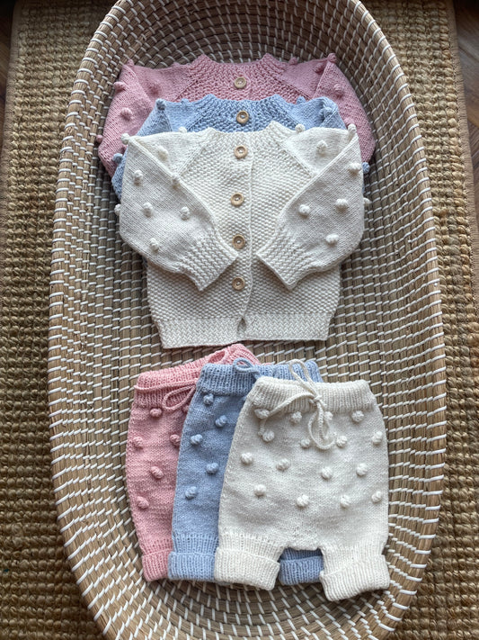 Newborn handmade cardigans - In Stock