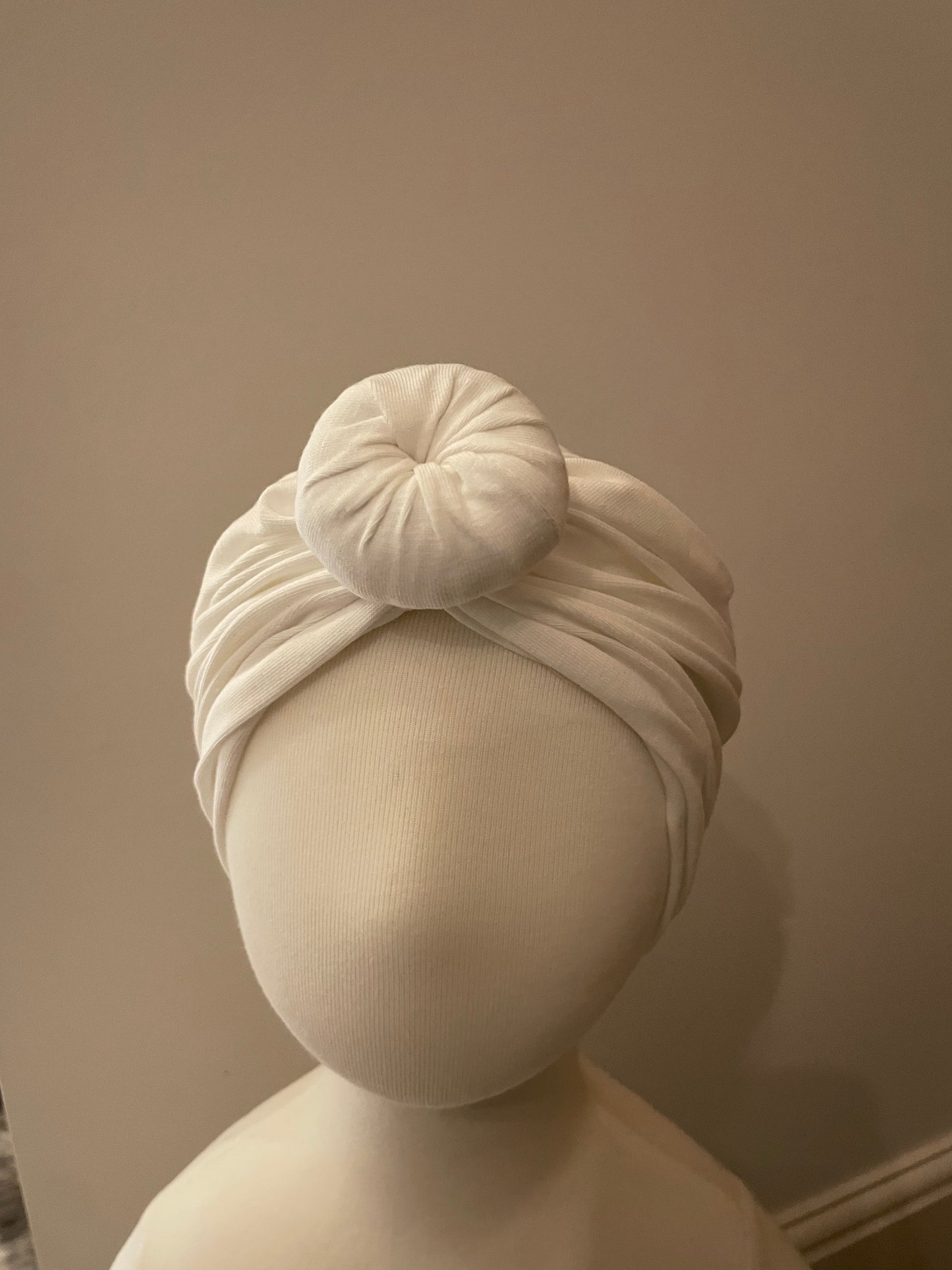 Organic cotton turbans