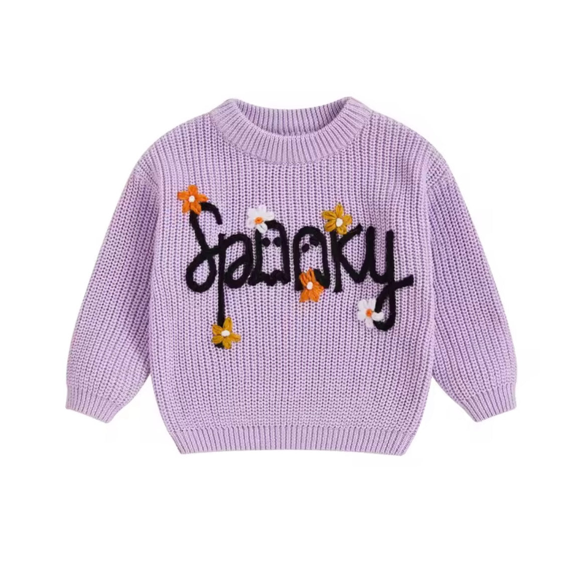 Floral spooky Halloween jumper - PREORDER