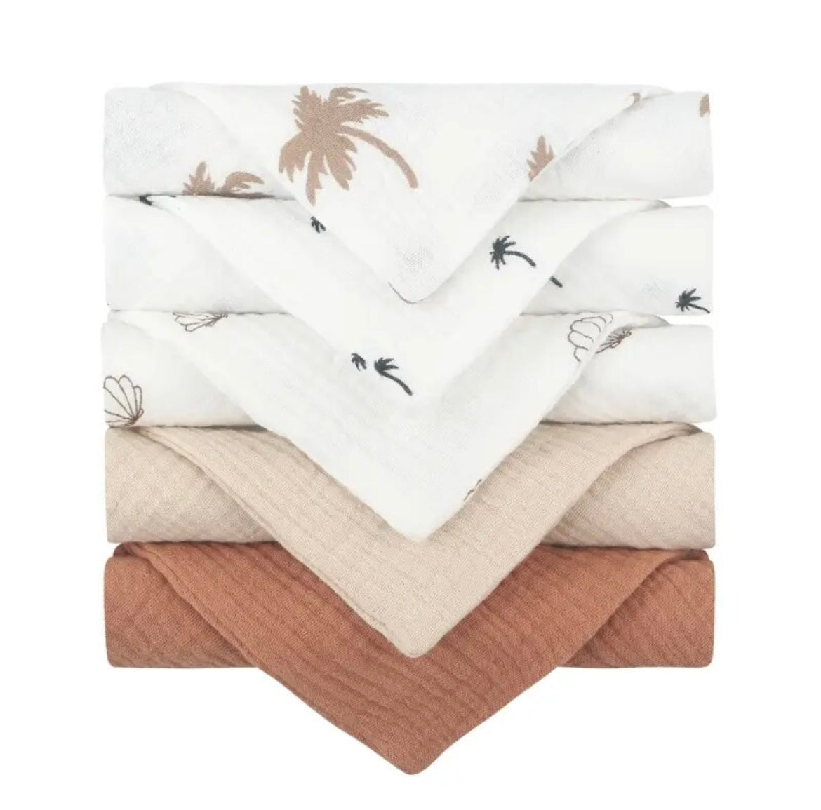 Muslin squares - 5pack