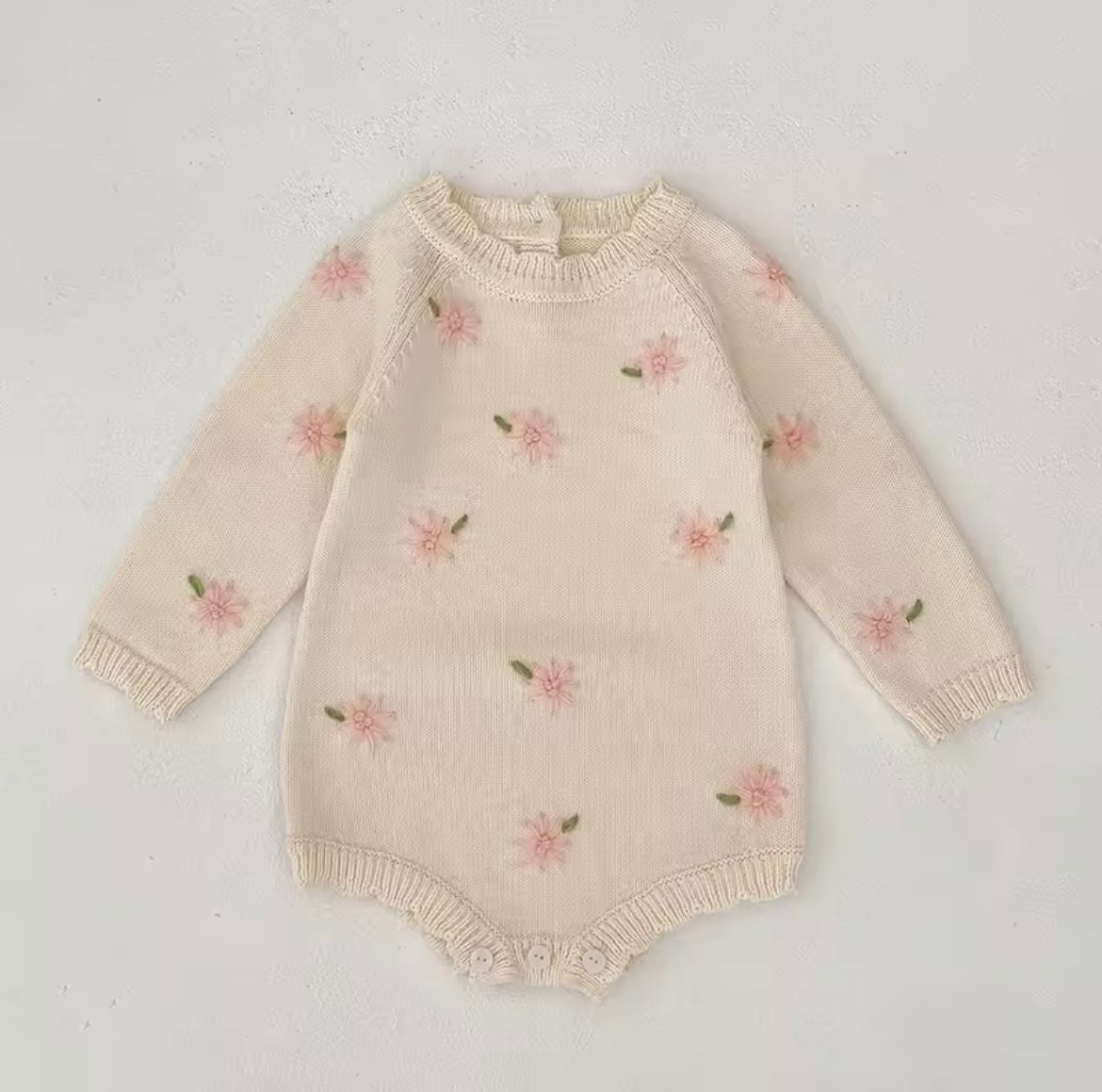 The Felicity knitted romper