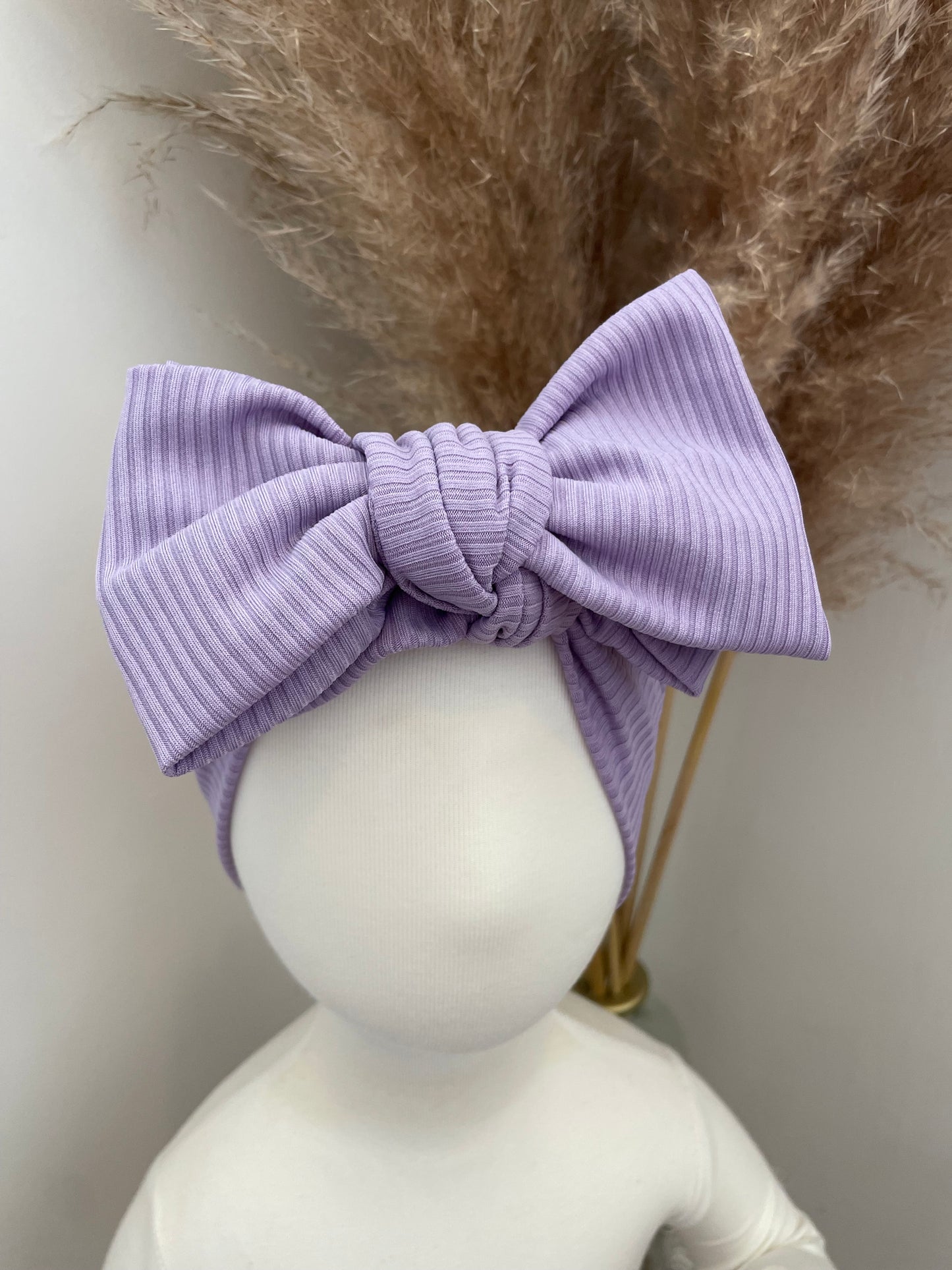 Oversized topknot headband