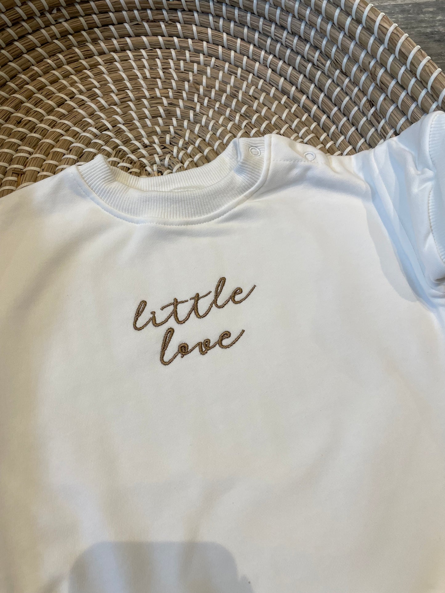 Little love romper - short sleeved