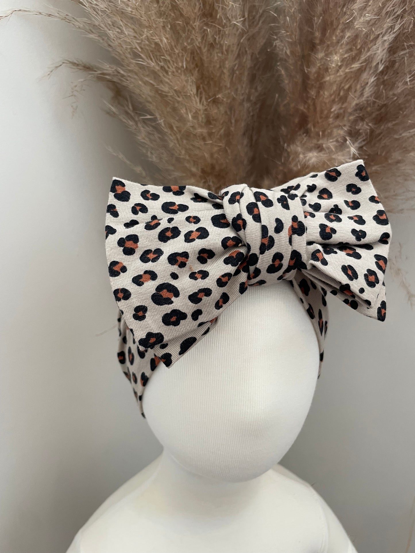 Oversized topknot headband