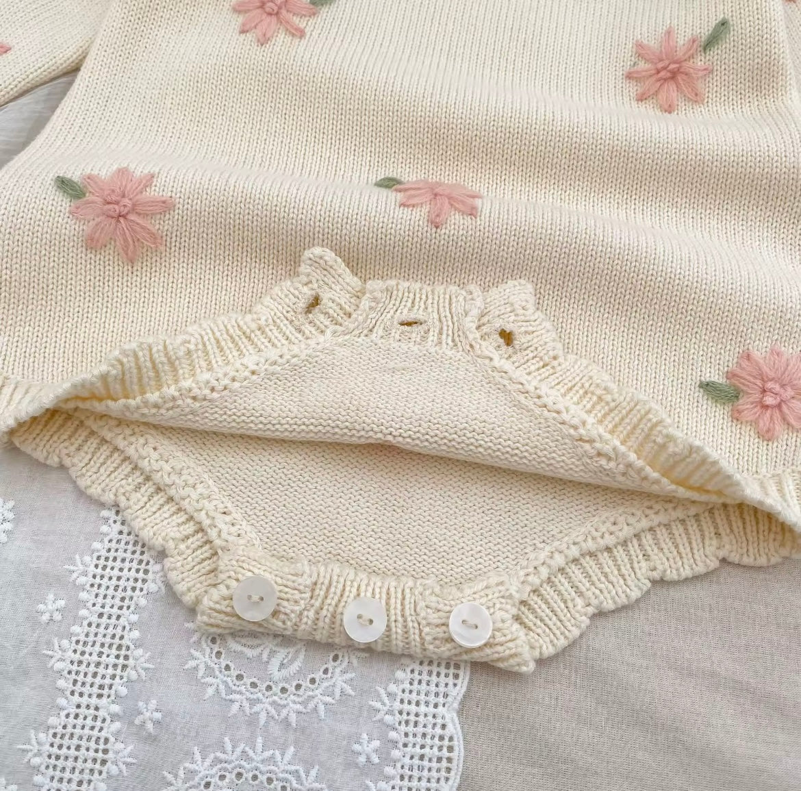 The Felicity knitted romper