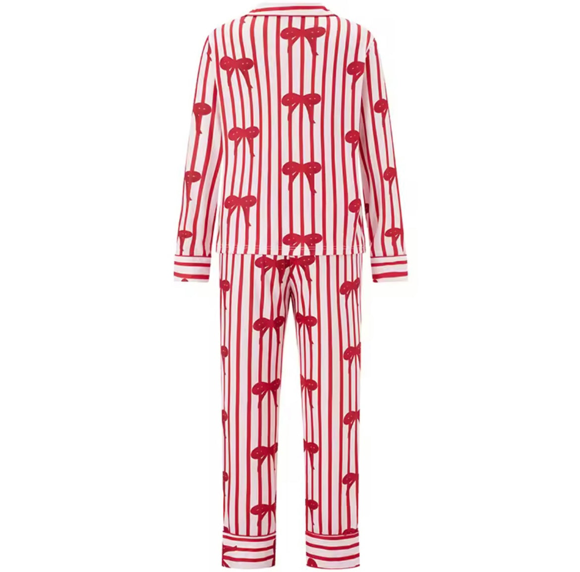 Matching Family plain red Pyjamas - BOYS/MEN