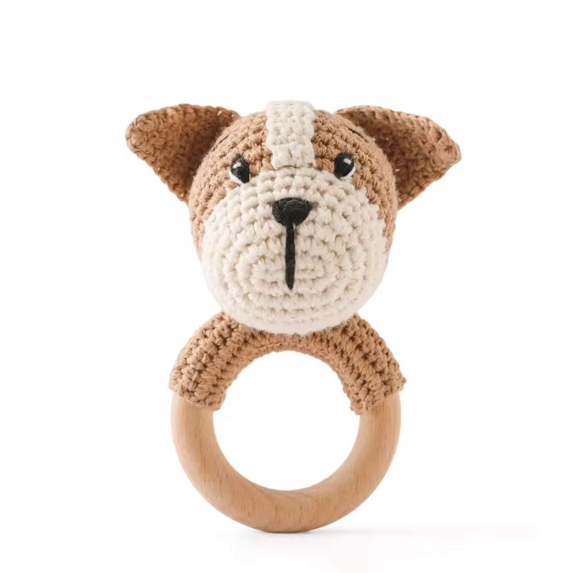 Crochet baby rattles