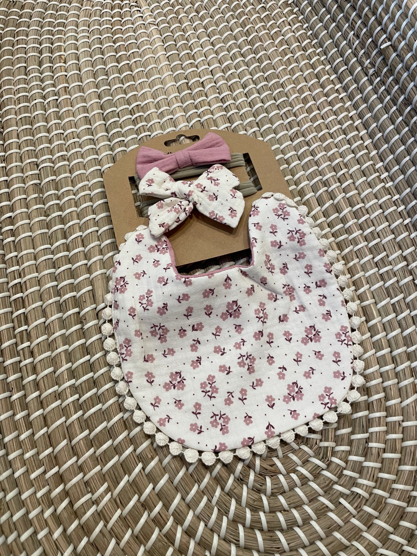 Bib and headband set