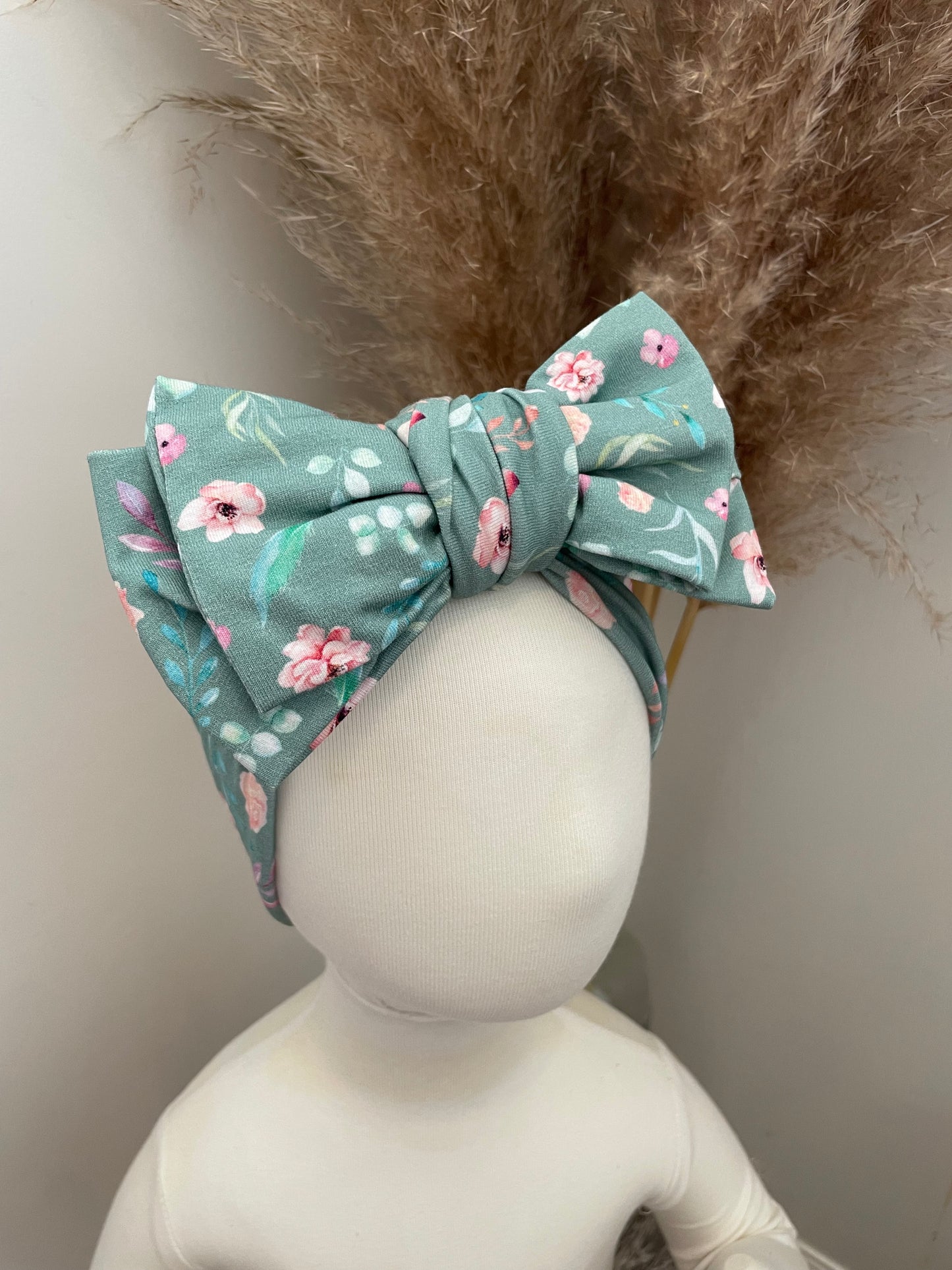 Oversized topknot headband