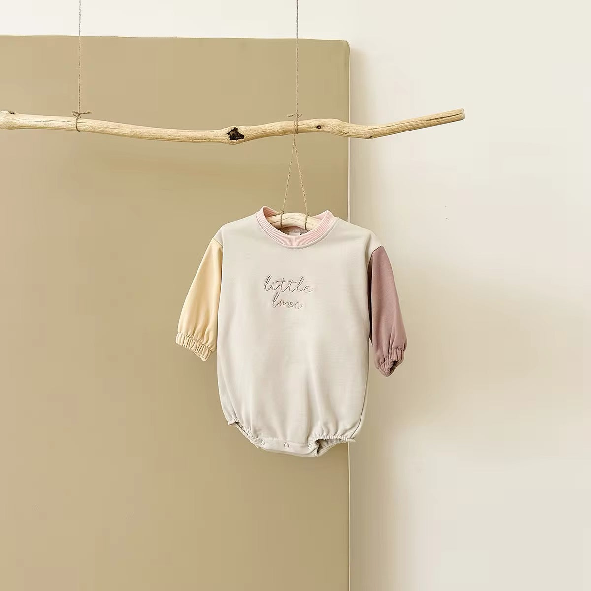Little love sweatshirt rompers - colour