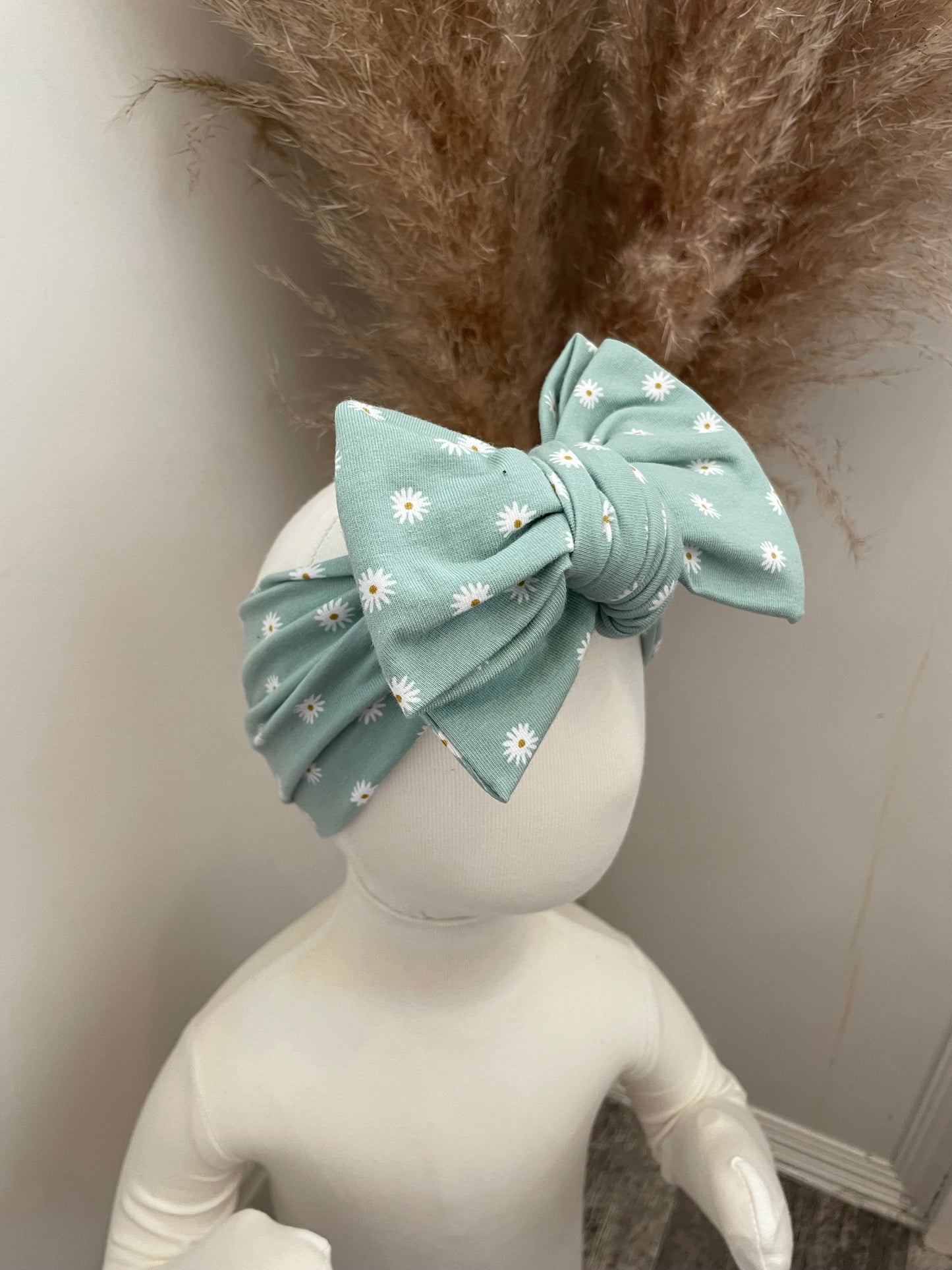 Oversized topknot headband