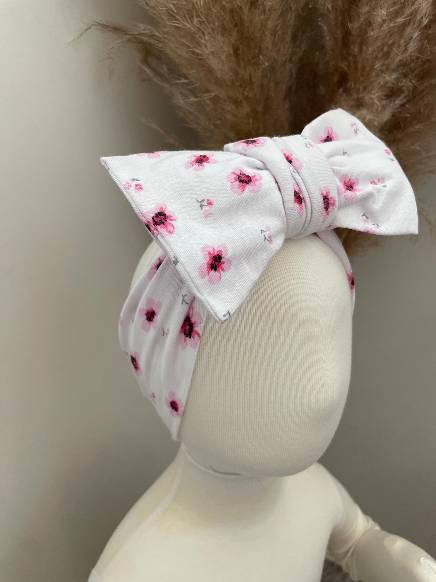 Oversized topknot headband