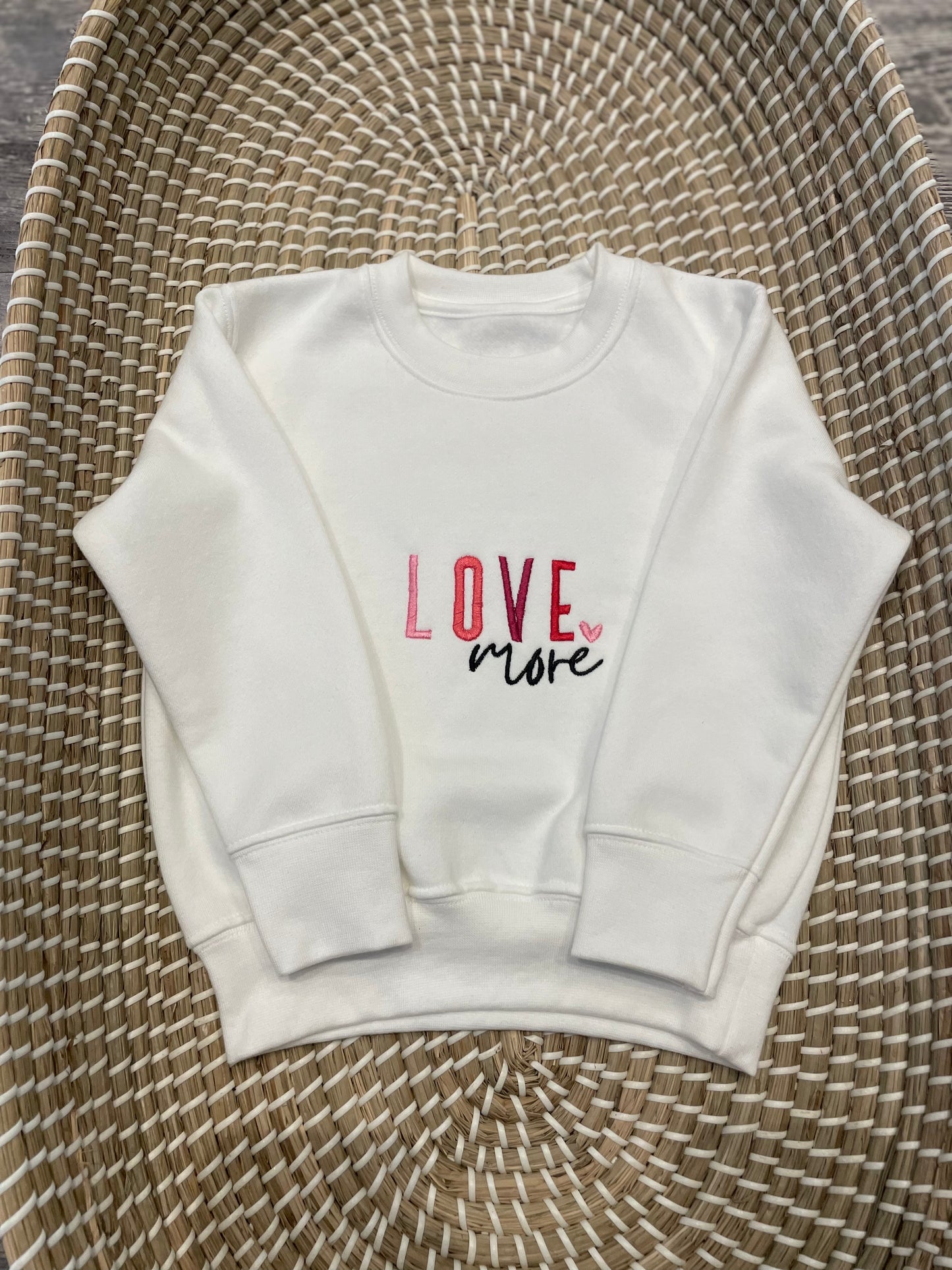 Personalised Valentines sweatshirt