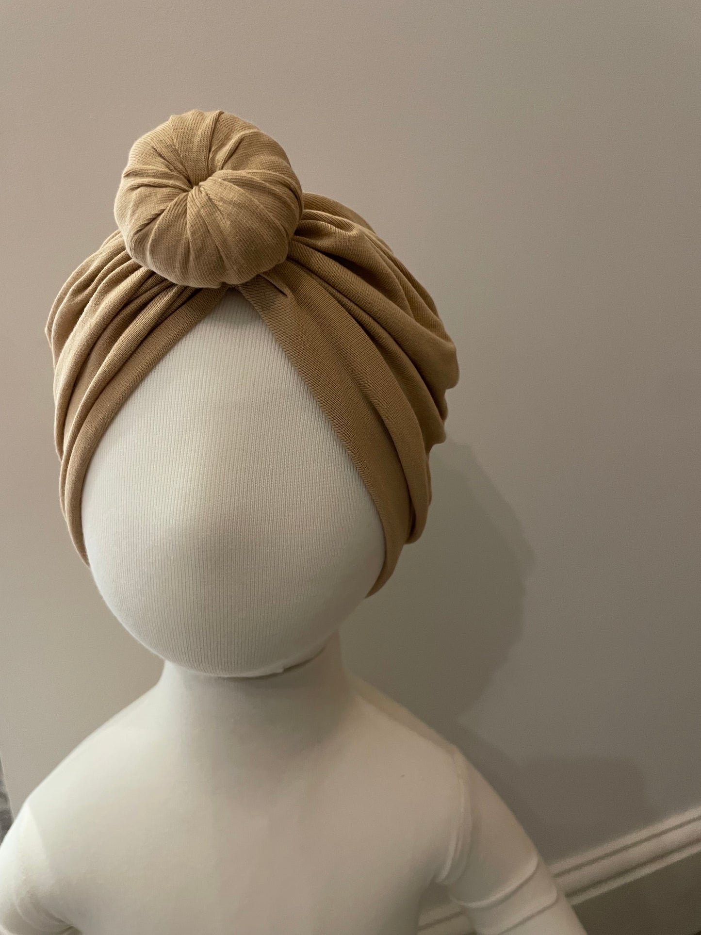 Organic cotton turbans