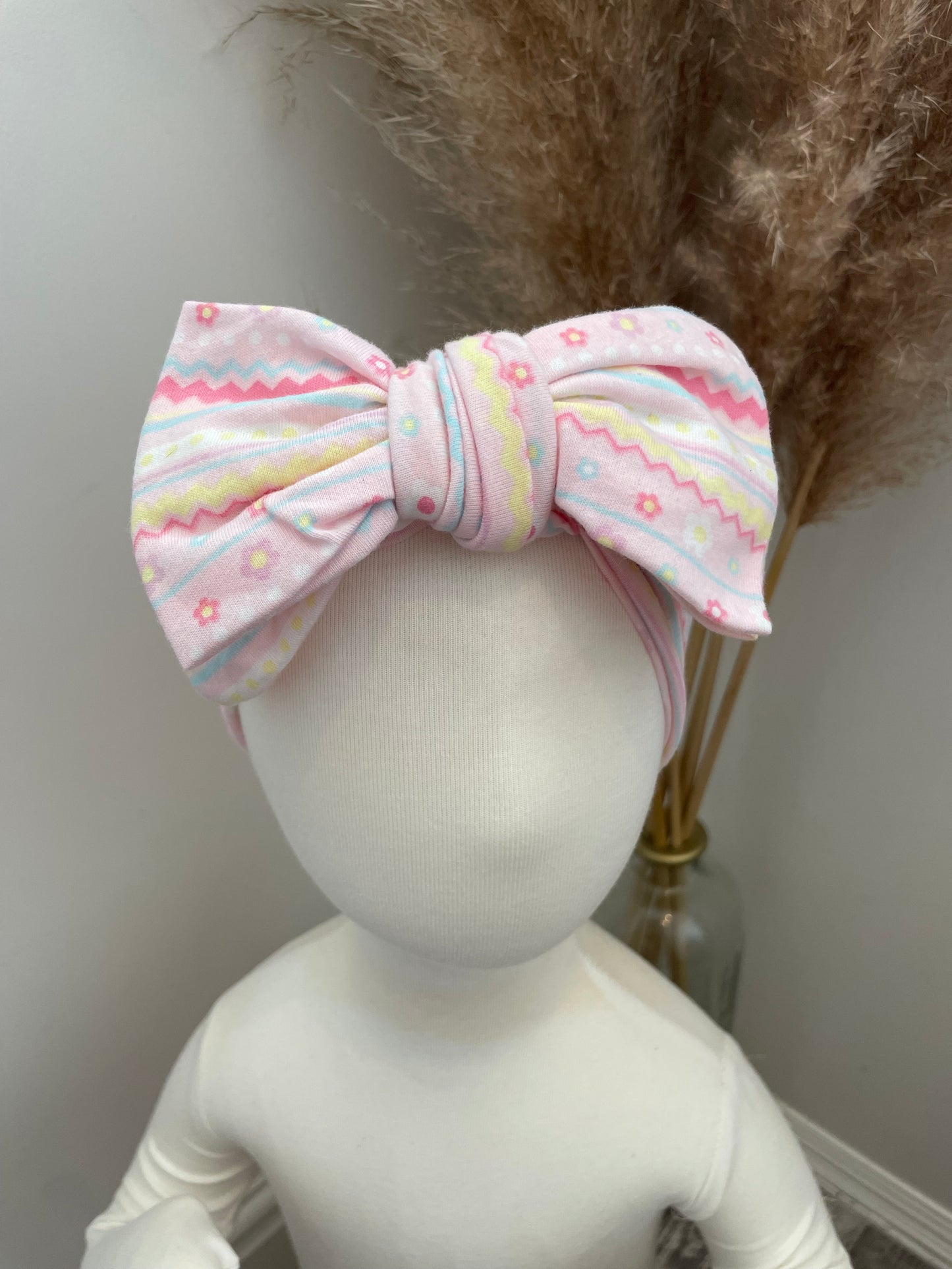 Oversized topknot headband