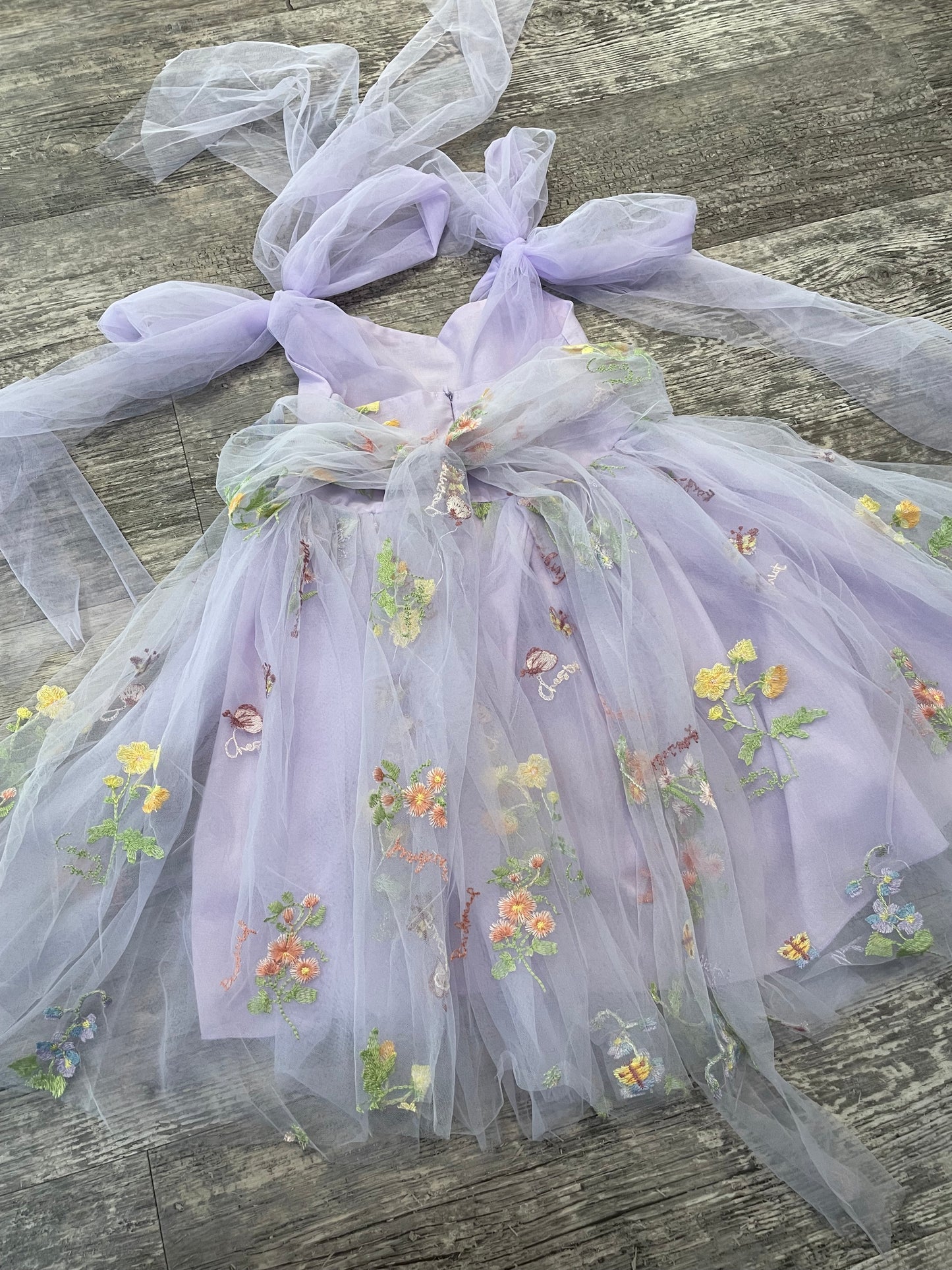 The Forget me not dress