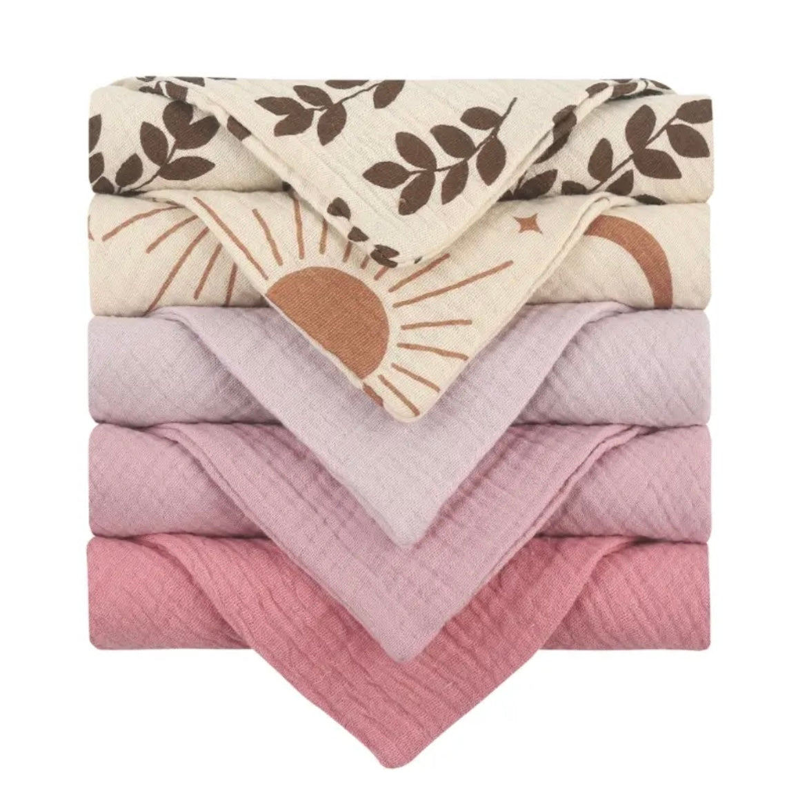 Muslin squares - 5pack