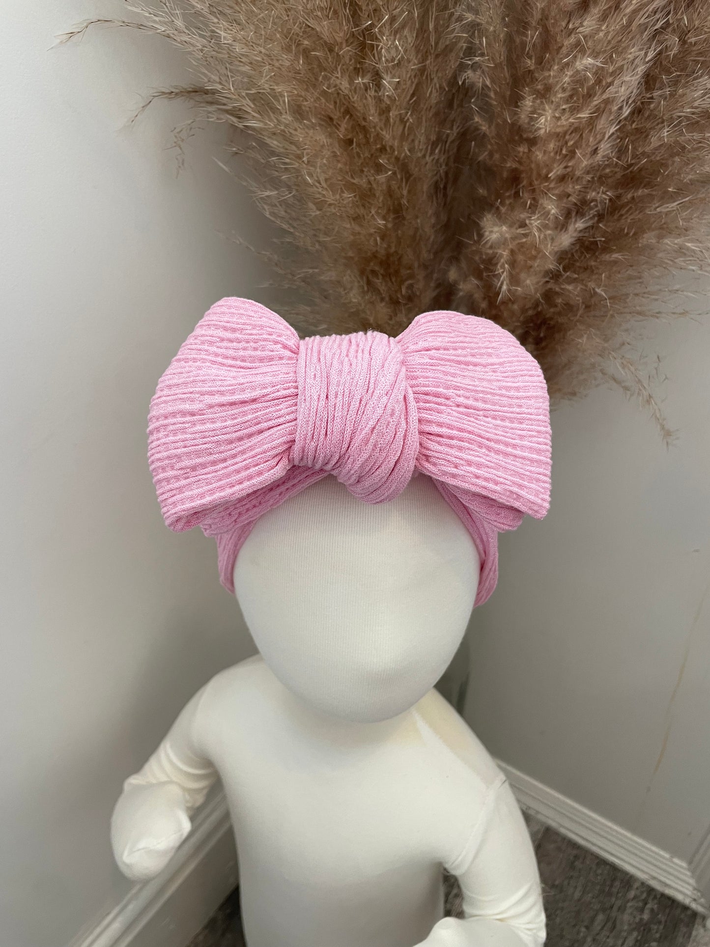 Oversized topknot headband