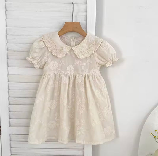 The Callie cream dress - PREORDER