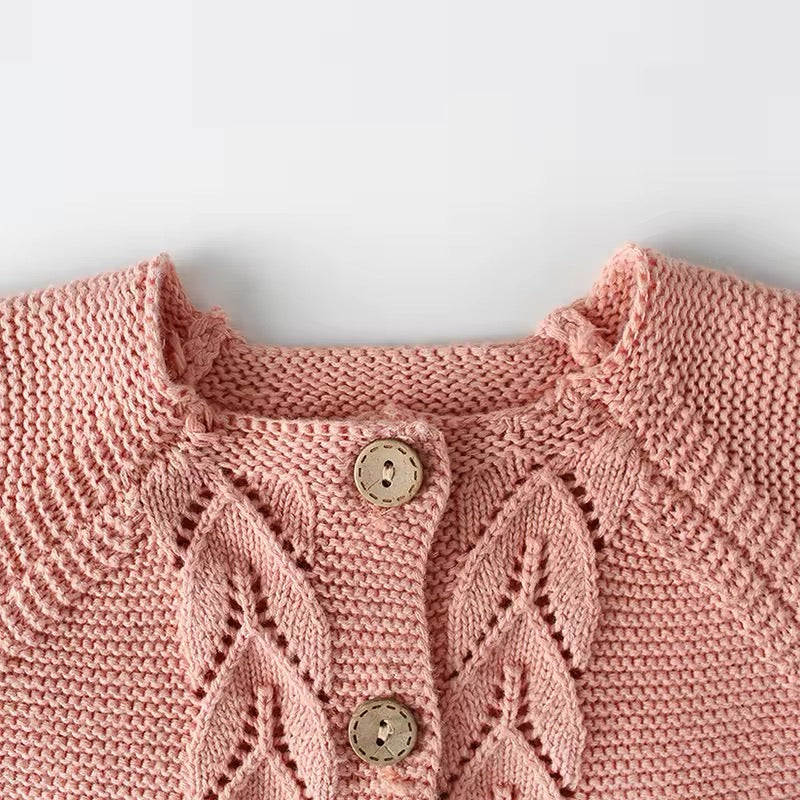Pink cardigan