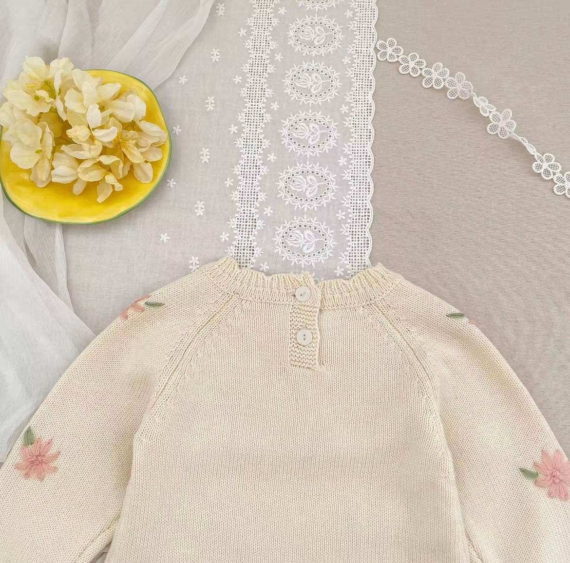 The Felicity knitted romper