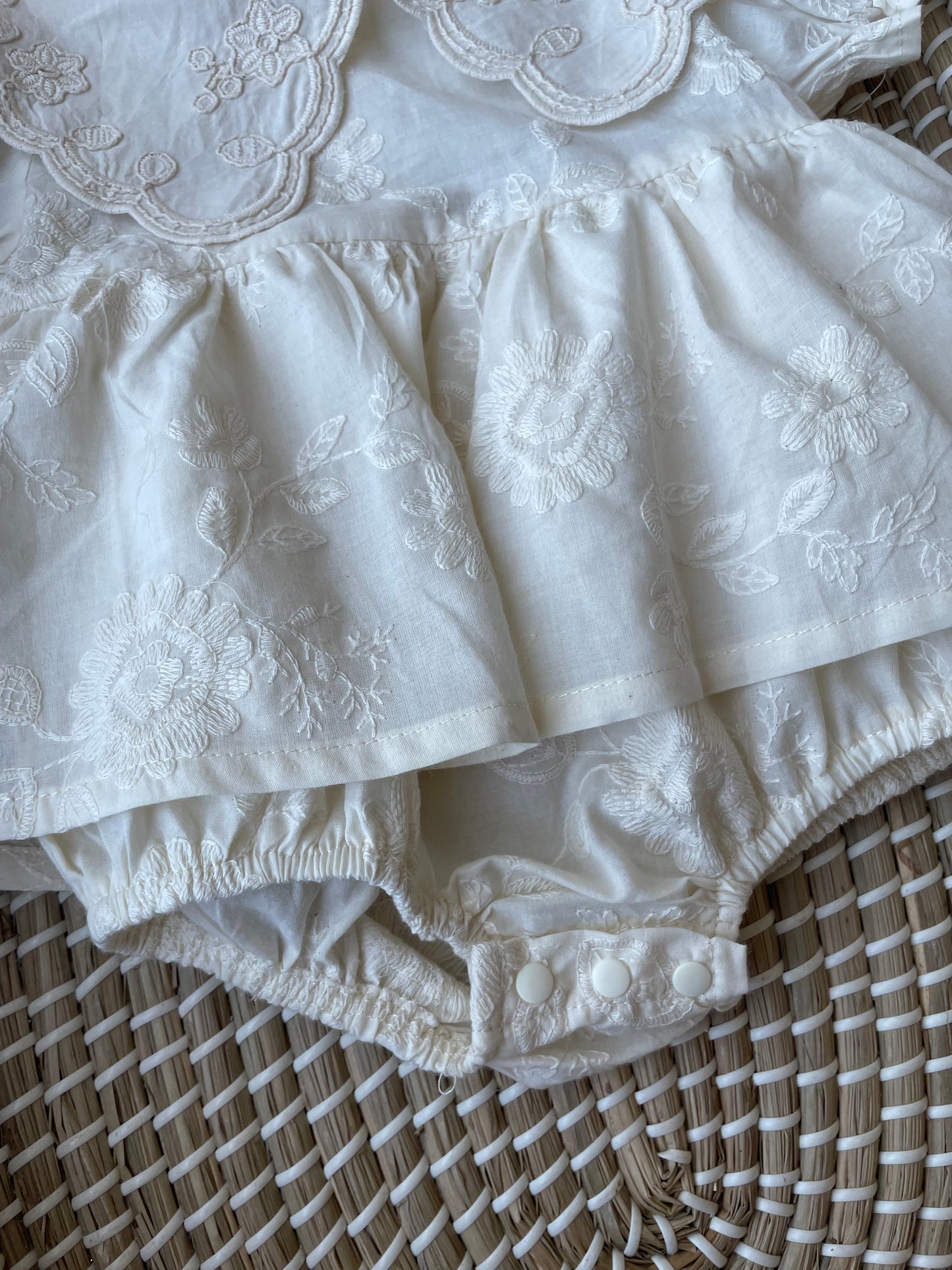 The Callie cream romper