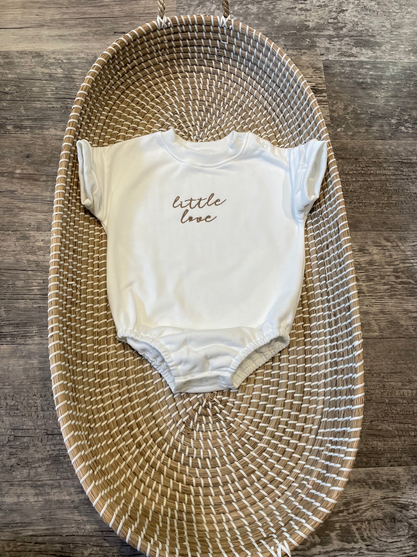 Little love romper - short sleeved