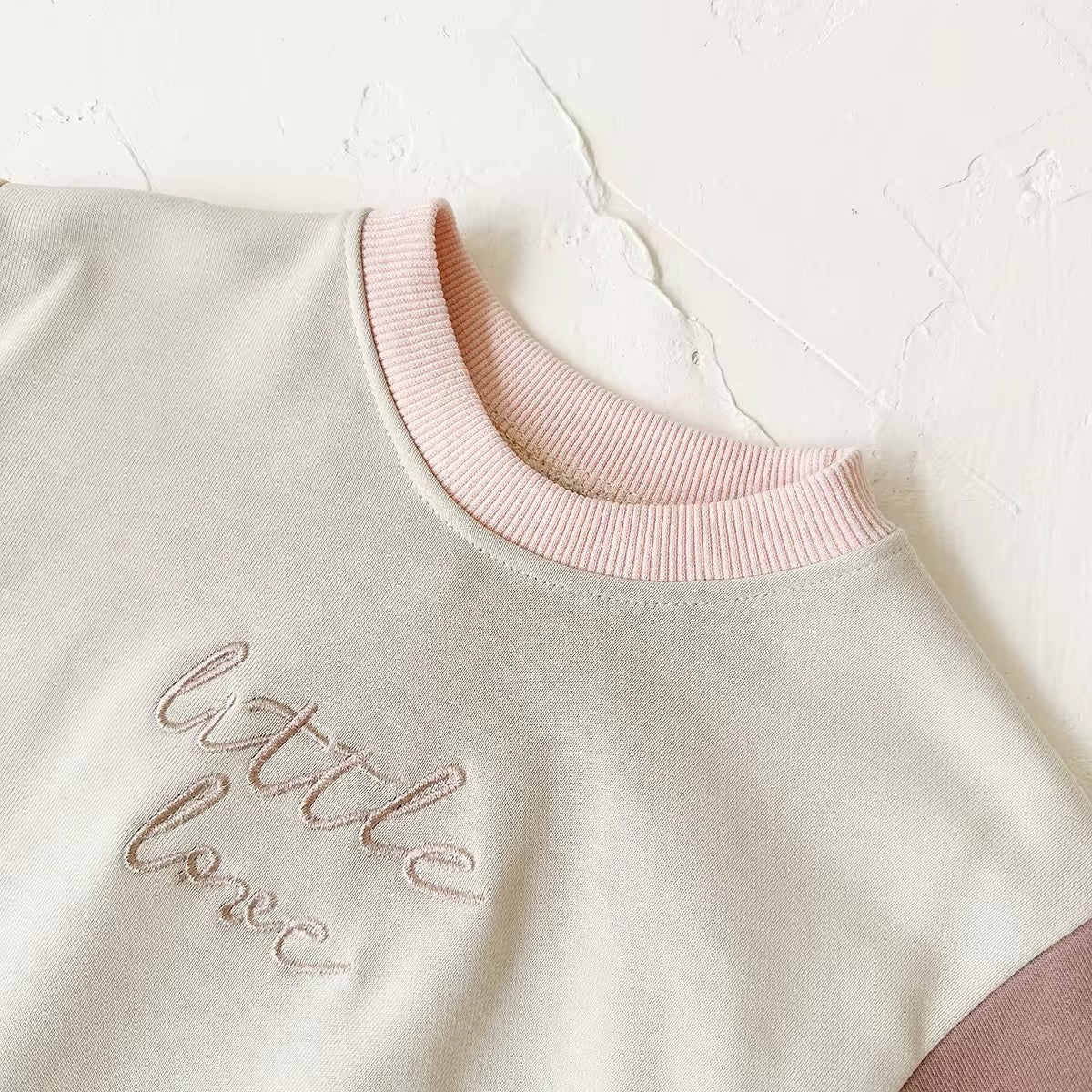 Little love sweatshirt rompers - colour