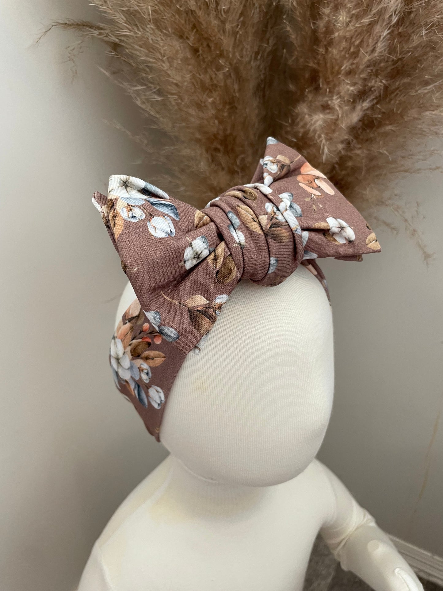 Oversized topknot headband