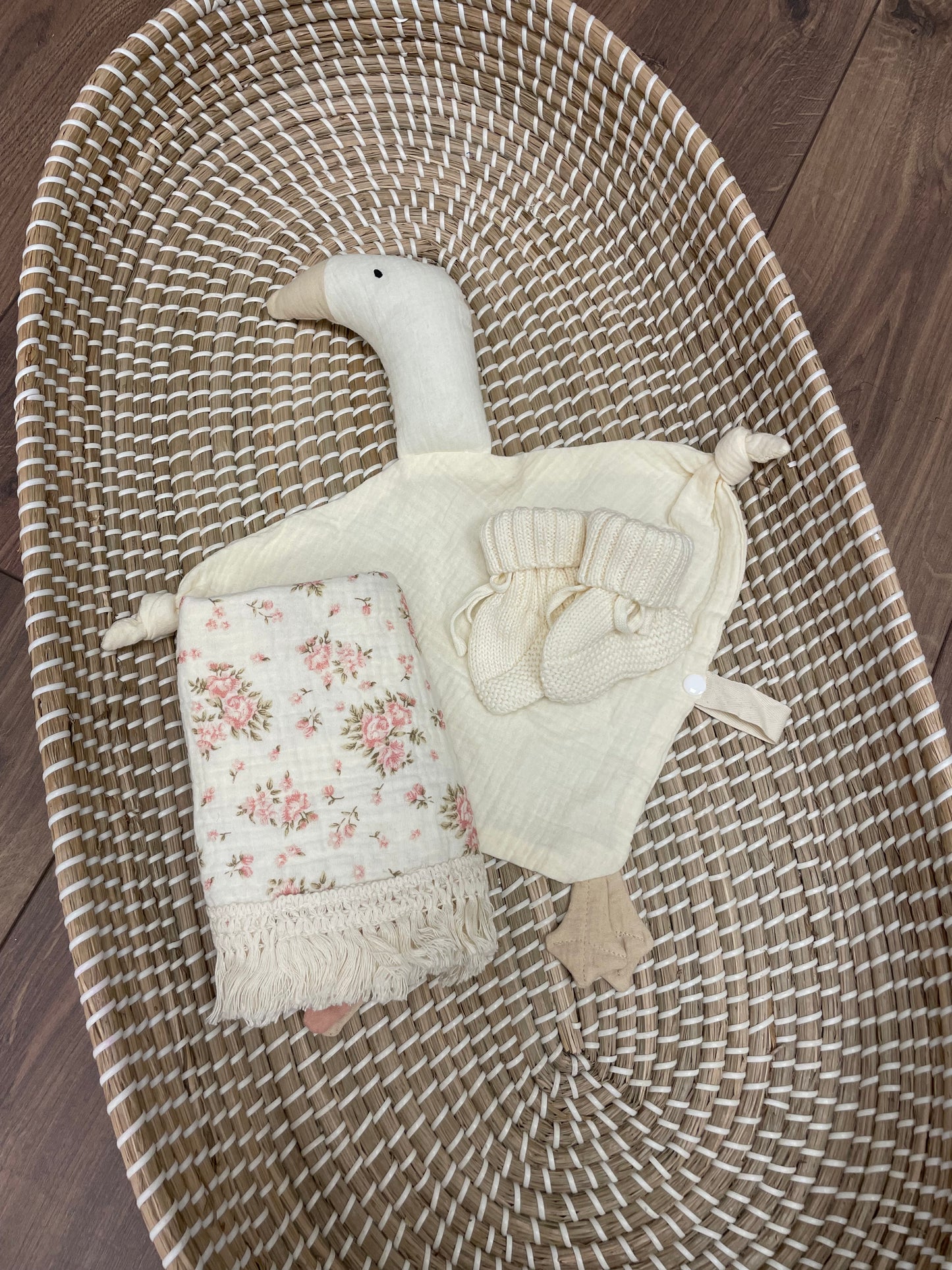Personalised goose comforter