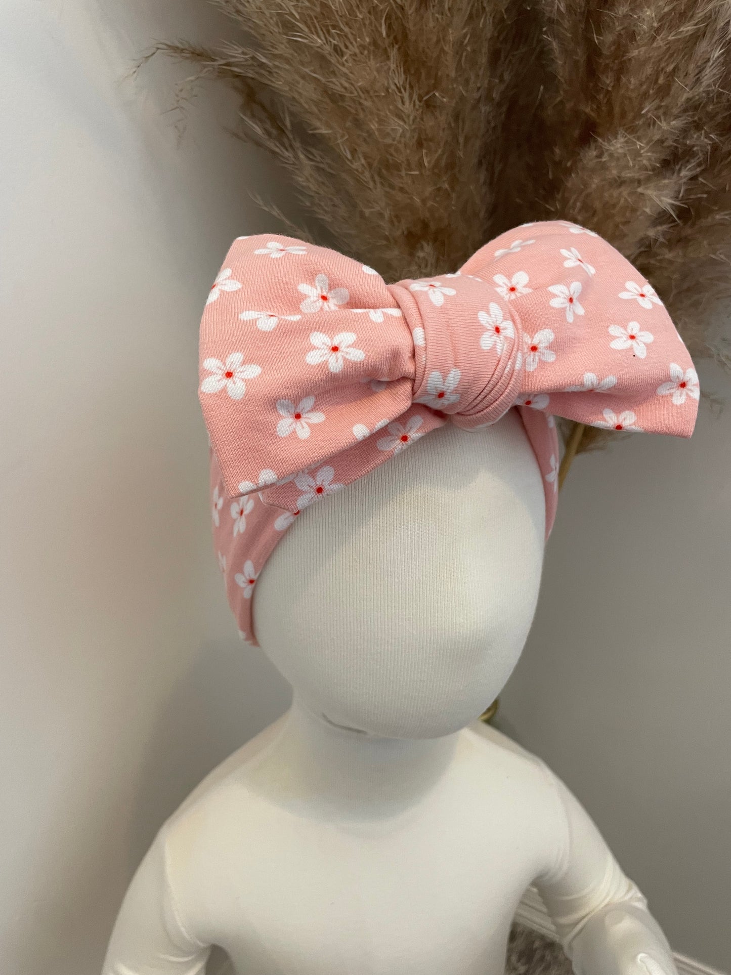 Oversized topknot headband