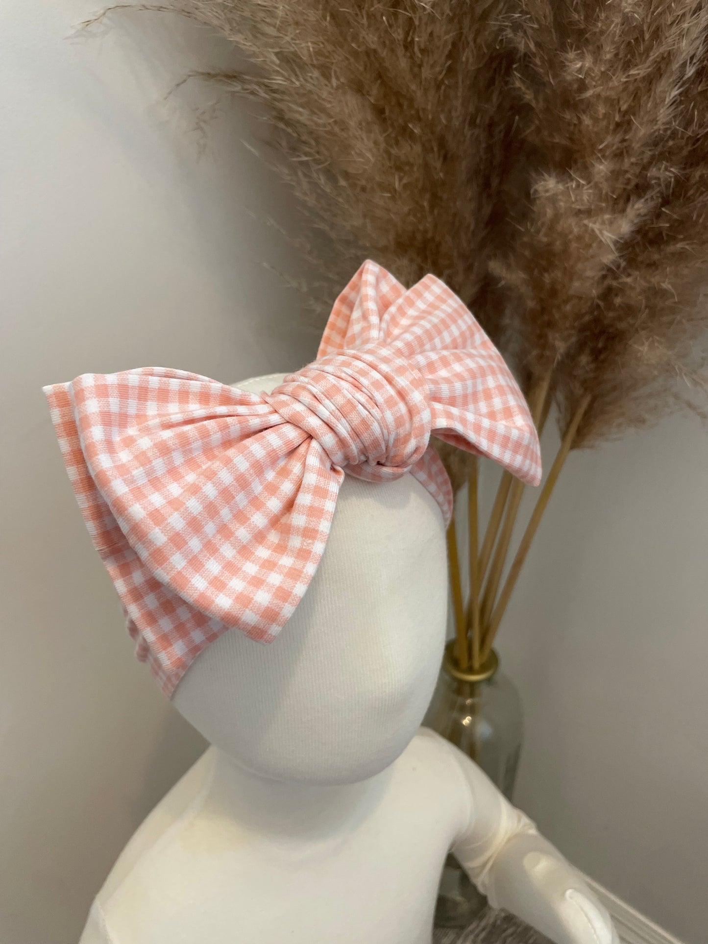 Oversized topknot headband