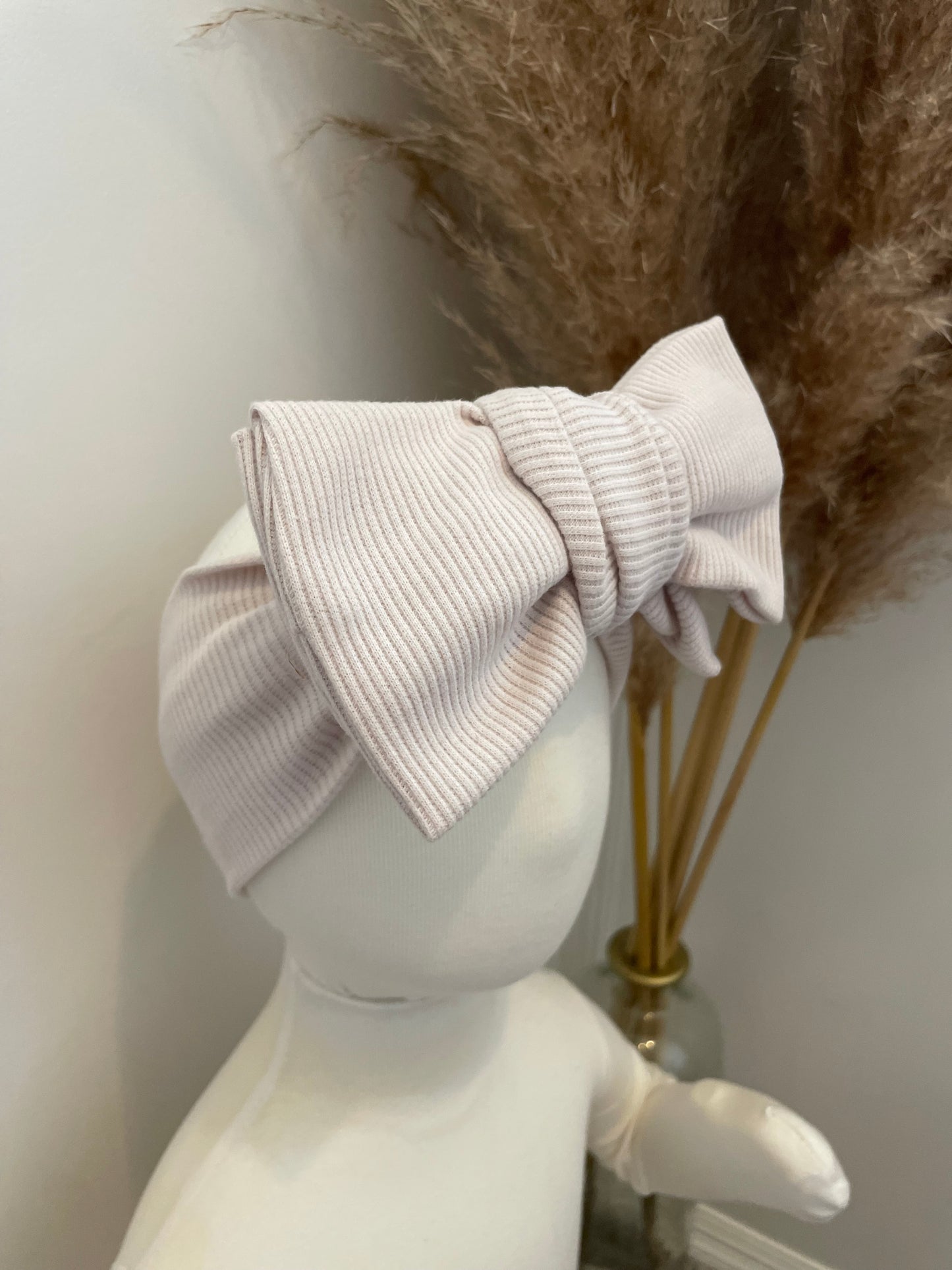 Oversized topknot headband