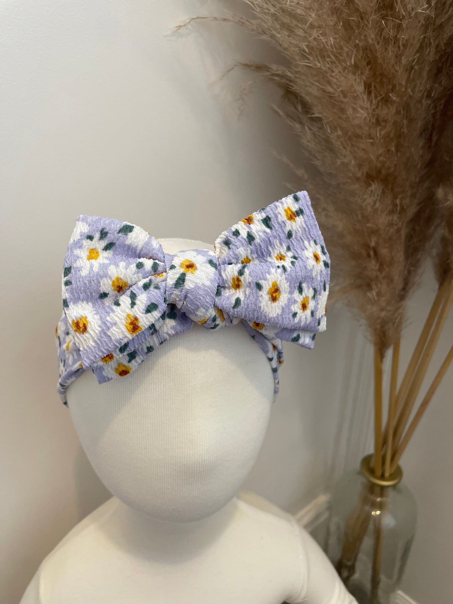 Oversized topknot headband