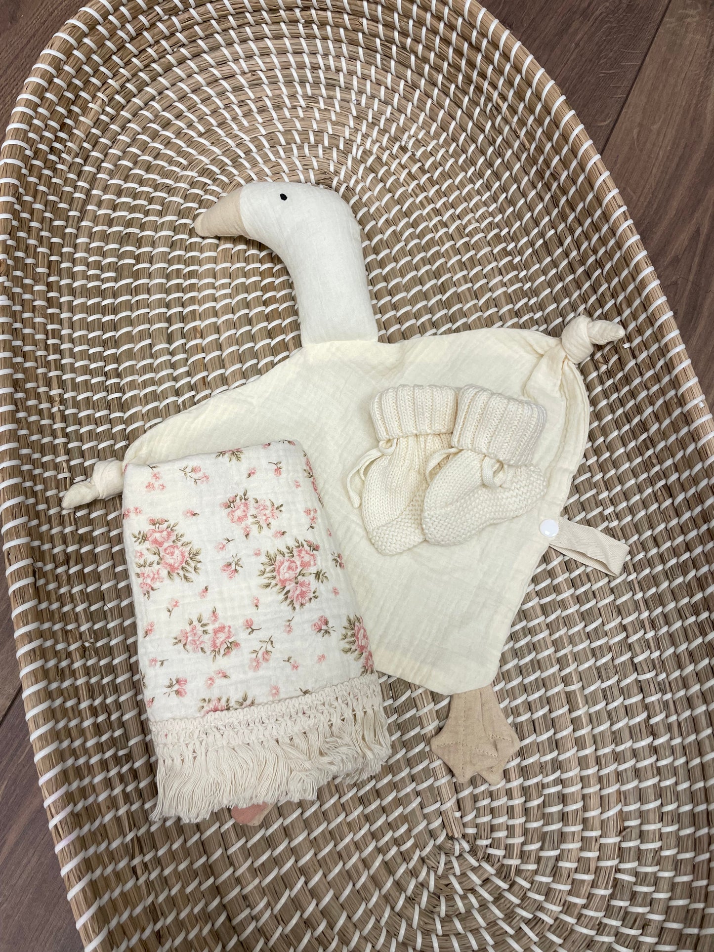 Personalised goose comforter