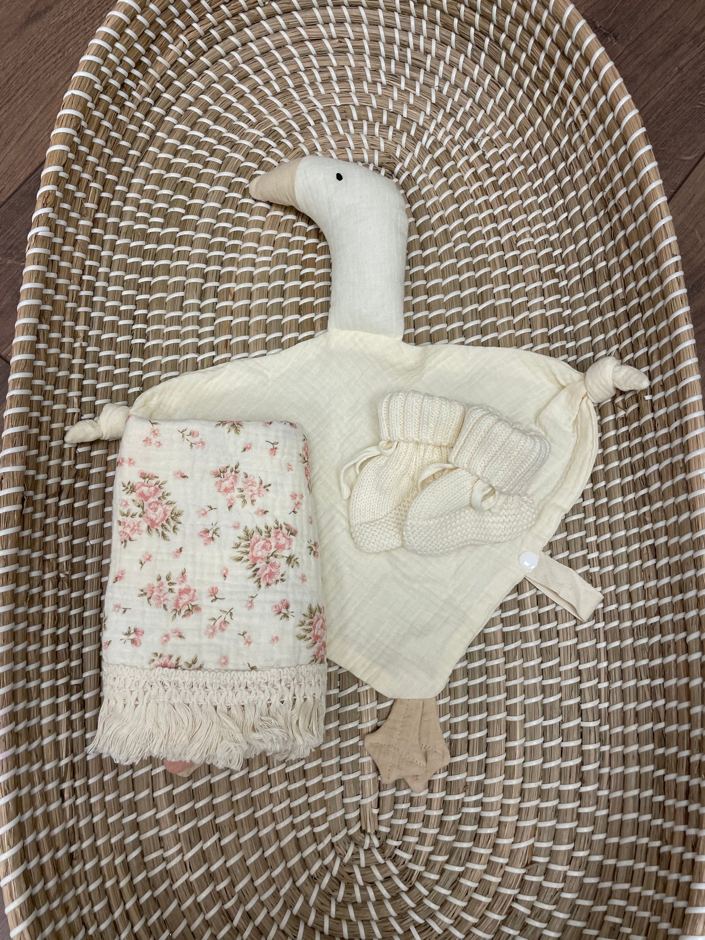 Personalised goose comforter