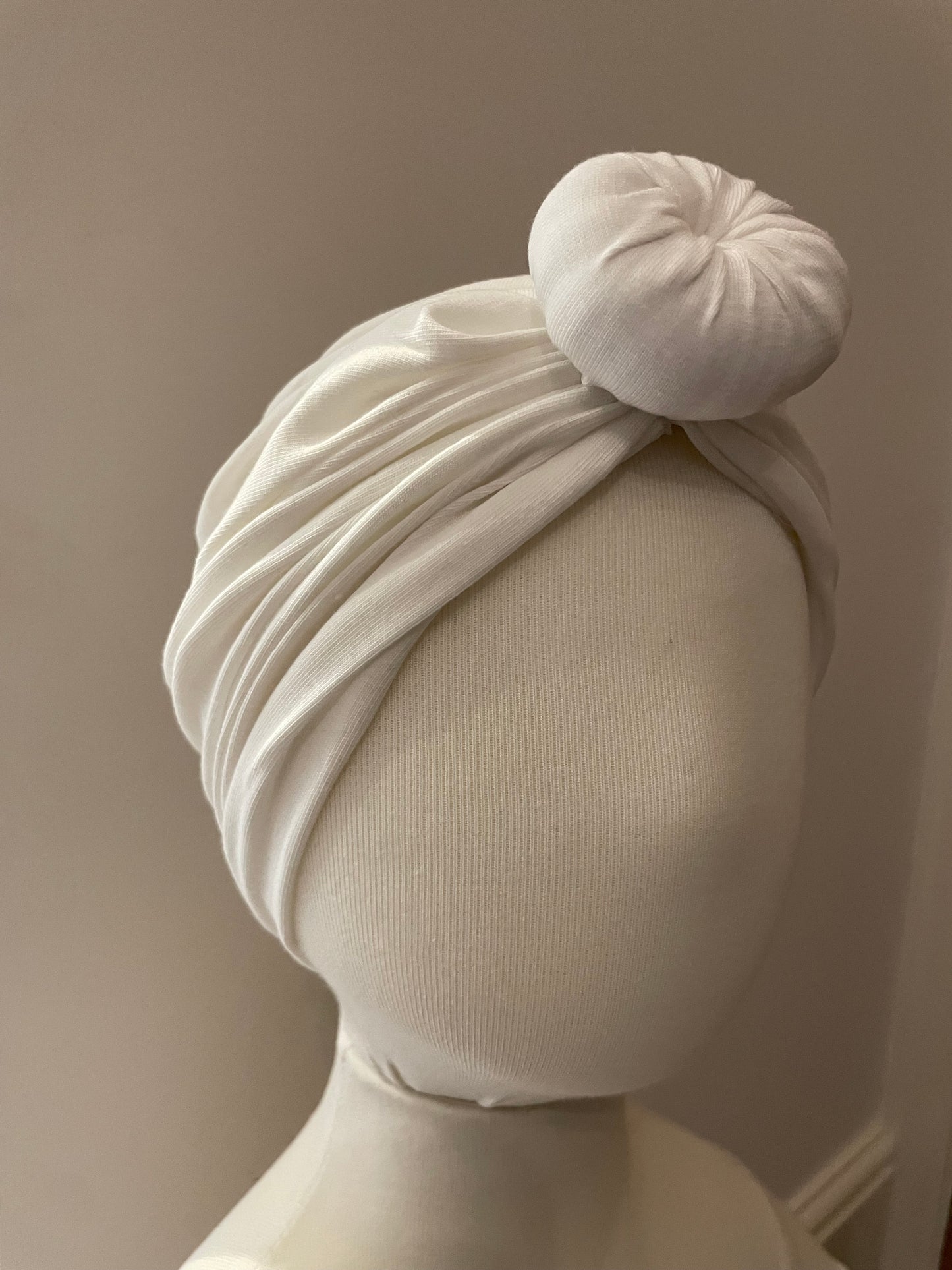 Organic cotton turbans