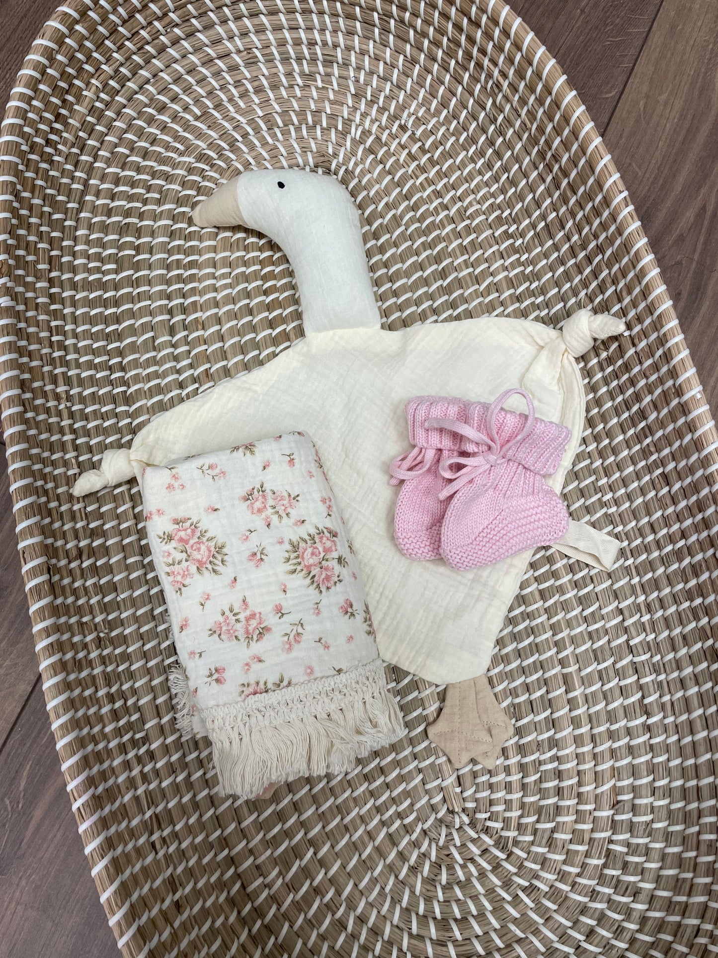 Personalised goose comforter