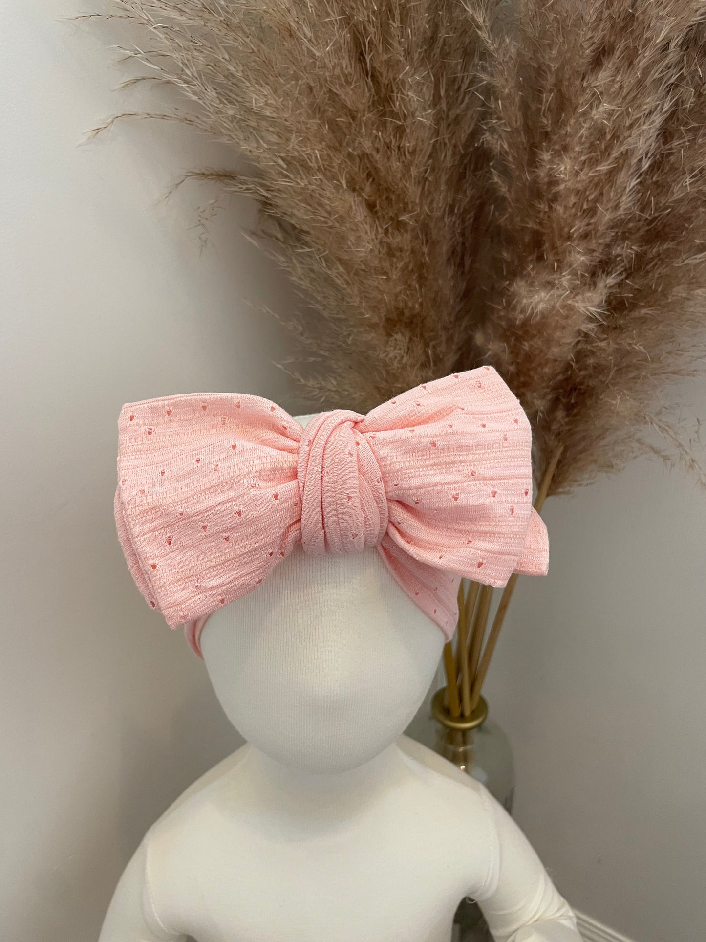 Oversized topknot headband