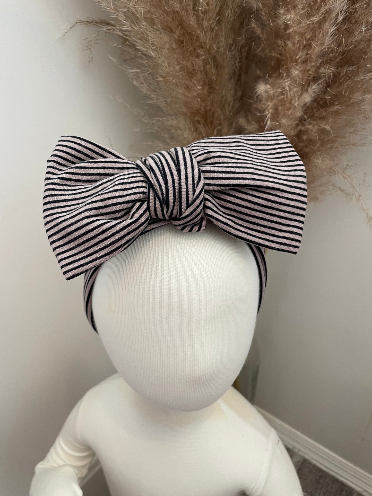 Oversized topknot headband