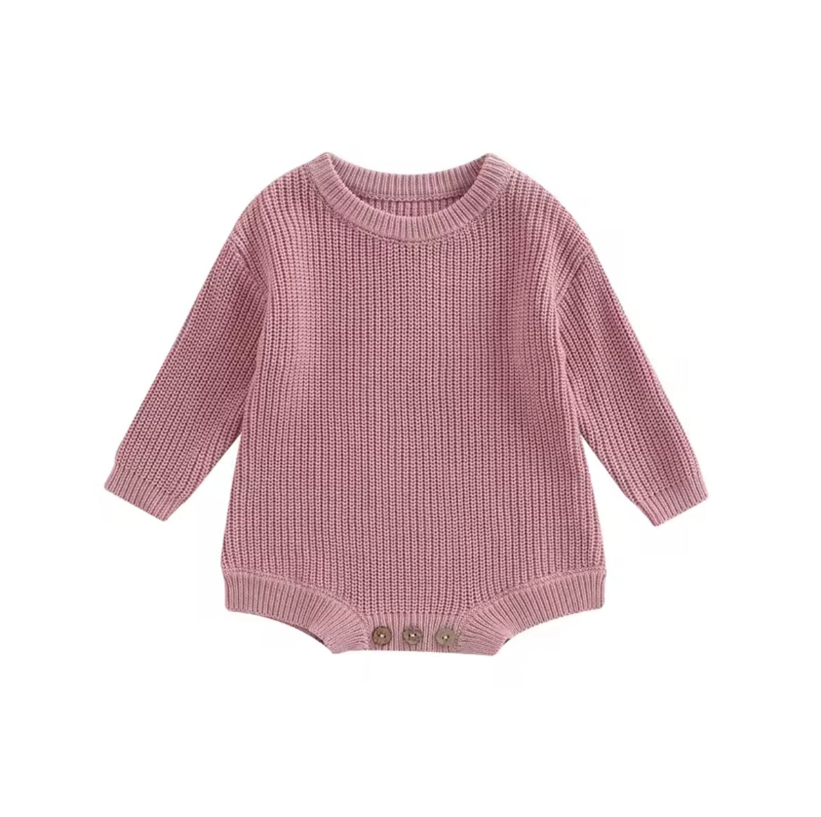 Personalised knitted rompers